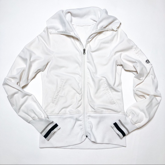 Lululemon Full Zip Terry Cloth Jacket, Size M - Picture 13 of 13
